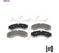 BRAKE PAD SET DISC BRAKE 231-01-127 FOR VW LT/28-35/II/Bus/28-46/Van 2.3L 4cyl