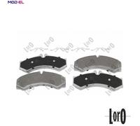 BRAKE PAD SET DISC BRAKE 231-01-127 FOR VW LT/28-35/II/Bus/28-46/Van 2.3L 4cyl