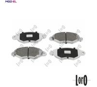 BRAKE PAD SET DISC BRAKE 231-01-129 FOR RENAULT CITROËN XSARA/Hatchback/Van 1.5L