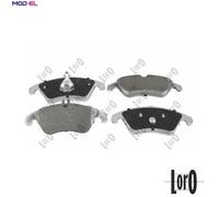 BRAKE PAD SET DISC BRAKE 231-01-130 FOR MERCEDES-BENZ C-CLASS/T-Model SLK CLS