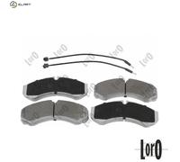 BRAKE PAD SET DISC BRAKE 231-01-136 FOR RENAULT TRUCKS MASCOTT/Van 2.8L 4cyl