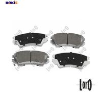 BRAKE PAD SET DISC BRAKE 231-01-151 FOR VAUXHALL ZAFIRA/Mk/III SAAB OPEL