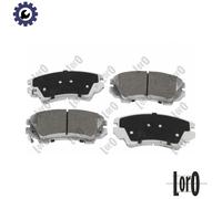 BRAKE PAD SET DISC BRAKE 231-01-151 FOR VAUXHALL ZAFIRA/Mk/III SAAB OPEL