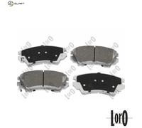 BRAKE PAD SET DISC BRAKE 231-01-151 FOR VAUXHALL ZAFIRA/Mk/III SAAB OPEL