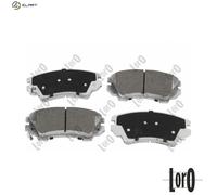 BRAKE PAD SET DISC BRAKE 231-01-151 FOR VAUXHALL ZAFIRA/Mk/III SAAB OPEL