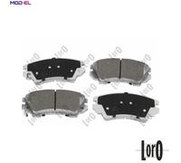 BRAKE PAD SET DISC BRAKE 231-01-151 FOR VAUXHALL ZAFIRA/Mk/III SAAB OPEL
