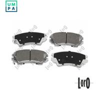 BRAKE PAD SET DISC BRAKE 231-01-151 FOR VAUXHALL ZAFIRA/Mk/III SAAB OPEL