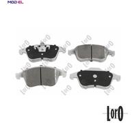 BRAKE PAD SET DISC BRAKE 231-01-154 FOR RENAULT CLIO/IV SCÉNIC/III/VAN/GRAND