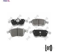 BRAKE PAD SET DISC BRAKE 231-01-154 FOR RENAULT CLIO/IV SCÉNIC/III/VAN/GRAND