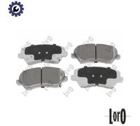 BRAKE PAD SET DISC BRAKE 231-01-156 FOR HYUNDAI VELOSTER i30/FASTBACK/Van KIA