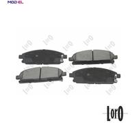 BRAKE PAD SET DISC BRAKE 231-01-157 FOR NISSAN QR25DE 2.5L YD22ETI 2.2L 4cyl