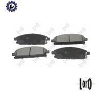 BRAKE PAD SET DISC BRAKE 231-01-157 FOR NISSAN QR25DE 2.5L YD22ETI 2.2L 4cyl