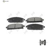 BRAKE PAD SET DISC BRAKE 231-01-157 FOR NISSAN QR25DE 2.5L YD22ETI 2.2L 4cyl