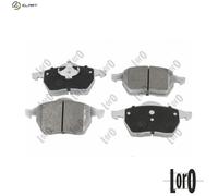 BRAKE PAD SET DISC BRAKE 231-01-158 FOR VW PASSAT/B5.5 AUDI AWM/AWT/ADR 1.8L