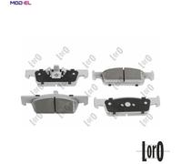 BRAKE PAD SET DISC BRAKE 231-01-160 FOR RENAULT CLIO/IV/Van/Hatchback TWINGO