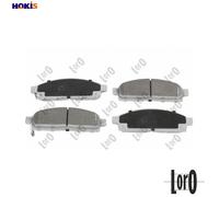 BRAKE PAD SET DISC BRAKE 231-01-162 FOR MITSUBISHI L200/TRITON FIAT 2.4L 4cyl