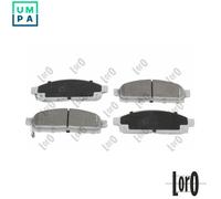 BRAKE PAD SET DISC BRAKE 231-01-162 FOR MITSUBISHI L200/TRITON FIAT 2.4L 4cyl