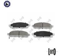 BRAKE PAD SET DISC BRAKE 231-01-162 FOR MITSUBISHI L200/TRITON FIAT 2.4L 4cyl