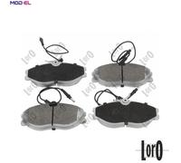 BRAKE PAD SET DISC BRAKE 231-01-170 FOR PEUGEOT CITROËN D8B /DHX /DHY 1.9L 4cyl