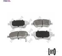BRAKE PAD SET DISC BRAKE 231-01-173 FOR TOYOTA 1NR-FE 1.3L 1ND-TV 1.4L 4cyl