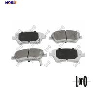 BRAKE PAD SET DISC BRAKE 231-01-173 FOR TOYOTA 1NR-FE 1.3L 1ND-TV 1.4L 4cyl