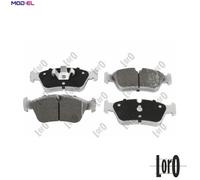 BRAKE PAD SET DISC BRAKE 231-01-180 FOR BMW M47D20 N47D20A N46B20B/CC/BD 2.0L