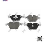 BRAKE PAD SET DISC BRAKE 231-01-182 FOR BMW 5/F10/F11 B47D20A N47D20C/D N20B20