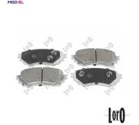 BRAKE PAD SET DISC BRAKE 231-01-185 FOR MAZDA PY-Y8/ZA/VPR 2.5L PEY5/PEXP 2.0L 6