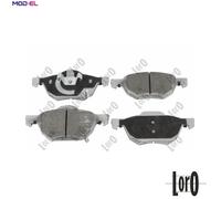 BRAKE PAD SET DISC BRAKE 231-01-188 FOR HONDA ACCORD/VII/Tourer 3K24A 2.4L 4cyl
