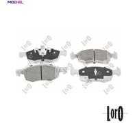 BRAKE PAD SET DISC BRAKE 231-01-190 FOR OPEL CORSA/Hatchback/Van 1.0L 3cyl 1.2L