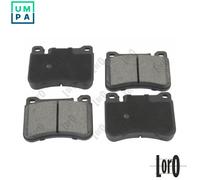 BRAKE PAD SET DISC BRAKE 231-01-191 FOR MERCEDES-BENZ C-CLASS/T-Model CLK SLK