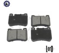 BRAKE PAD SET DISC BRAKE 231-01-191 FOR MERCEDES-BENZ C-CLASS/T-Model CLK SLK
