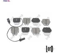 BRAKE PAD SET DISC BRAKE 231-01-206 FOR VW AUDI AYT/BKL 6cyl PHAETONBDP 4.0L