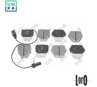 BRAKE PAD SET DISC BRAKE 231-01-206 FOR VW AUDI AYT/BKL 6cyl PHAETONBDP 4.0L