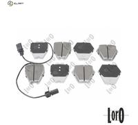 BRAKE PAD SET DISC BRAKE 231-01-206 FOR VW AUDI AYT/BKL 6cyl PHAETONBDP 4.0L