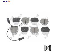 BRAKE PAD SET DISC BRAKE 231-01-206 FOR VW AUDI AYT/BKL 6cyl PHAETONBDP 4.0L
