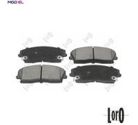 BRAKE PAD SET DISC BRAKE 231-01-214 FOR DODGE CHRYSLER EER 2.7L ERB 3.6L 6cyl