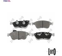 BRAKE PAD SET DISC BRAKE 231-01-215 FOR VW AUDI BKL/BRK/AYT 3.2L CEXB/BMK 3.0L