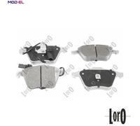 BRAKE PAD SET DISC BRAKE 231-01-220 FOR AUDI AJL/AEB/AWT/ARK/ANB/APU 1.8L 4cyl