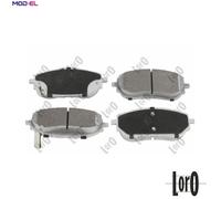 BRAKE PAD SET DISC BRAKE 231-01-222 FOR TOYOTA 1NR-FE 1.3L 1ND-TV 1.4L 4cyl