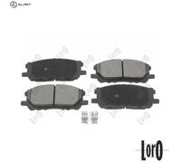 BRAKE PAD SET DISC BRAKE 231-01-229 FOR LEXUS 2GR-FE 3.5L 1MZ-FE 3.0L 6cyl RX