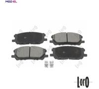 BRAKE PAD SET DISC BRAKE 231-01-229 FOR LEXUS 2GR-FE 3.5L 1MZ-FE 3.0L 6cyl RX
