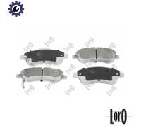 BRAKE PAD SET DISC BRAKE 231-01-230 FOR HONDA CR-V/IV/III K24Z9K24A1 2.4L 4cyl