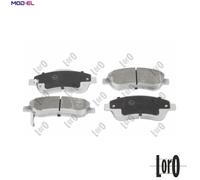 BRAKE PAD SET DISC BRAKE 231-01-230 FOR HONDA CR-V/IV/III K24Z9K24A1 2.4L 4cyl