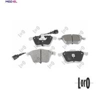 BRAKE PAD SET DISC BRAKE 231-01-231 FOR SKODA VW GOLF/VI EOS PASSAT/B6/CC 2.0L