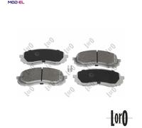 BRAKE PAD SET DISC BRAKE 231-01-238 FOR SUBARU FB25BFB25A/A/BFB25 2.5L 4cyl