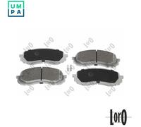 BRAKE PAD SET DISC BRAKE 231-01-238 FOR SUBARU FB25BFB25A/A/BFB25 2.5L 4cyl