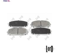BRAKE PAD SET DISC BRAKE 231-01-240 FOR TOYOTA DYNA/100/Platform/Chassis 3.0L