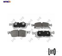 BRAKE PAD SET DISC BRAKE 231-01-243 FOR JEEP GRAND/CHEROKEE/VAN/IV ERB 3.6L 6cyl