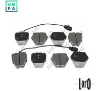 BRAKE PAD SET DISC BRAKE 231-01-245 FOR AUDI AKE/AKN/AFB 2.5L ACK/AMX/APR 2.8L